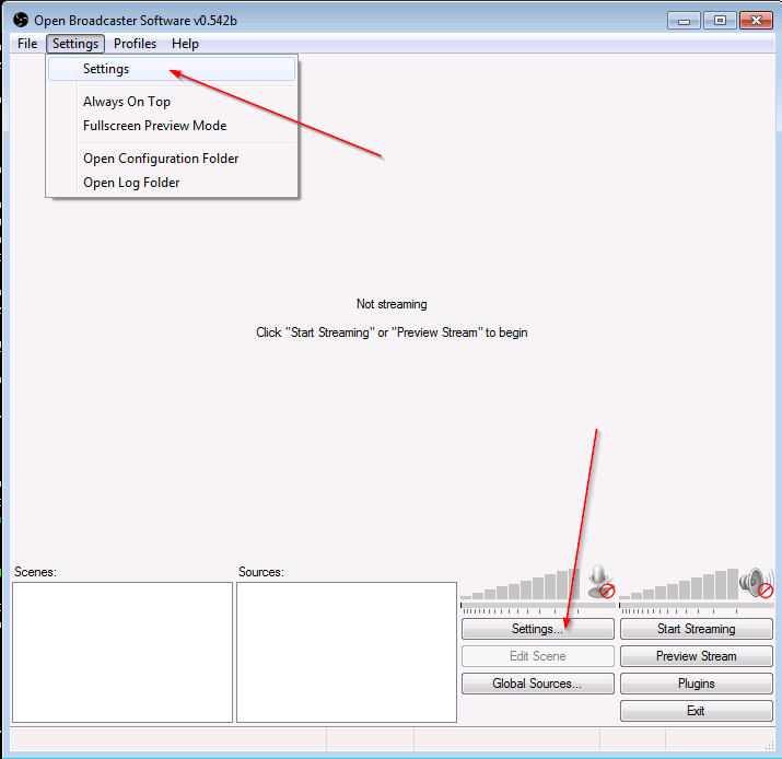 Open Broadcaster Software Obs Settings Boomstream