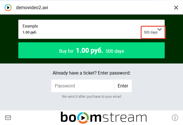 Multiple subscription options with different prices and durations