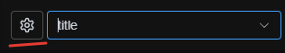 Boomstream project settings gear icon